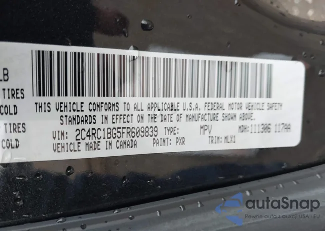 2C4RC1BG5FR609839: 44204122