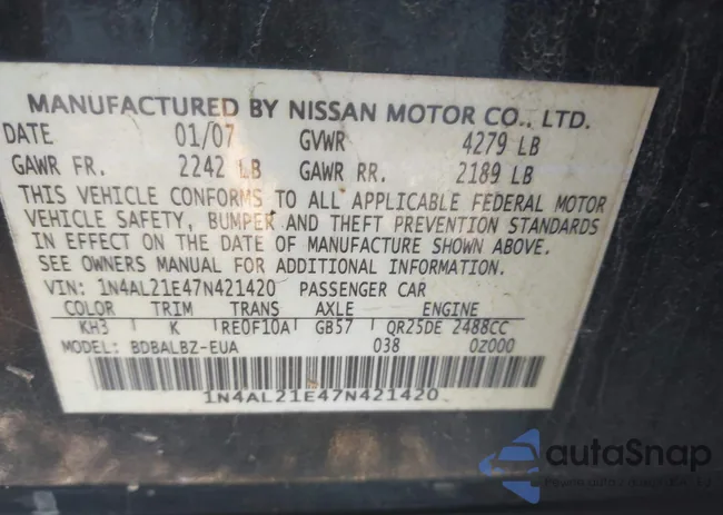 1N4AL21E47N421420: 44204127