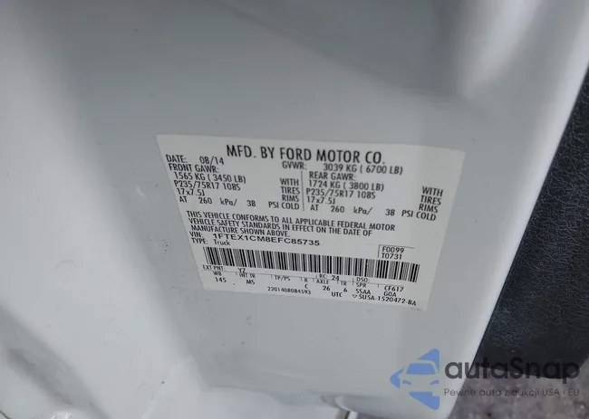 1FTEX1CM8EFC85735: 44204154