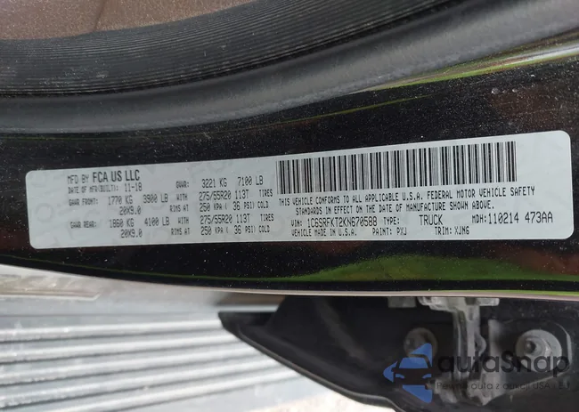 1C6SRFKT2KN670588: 44204231