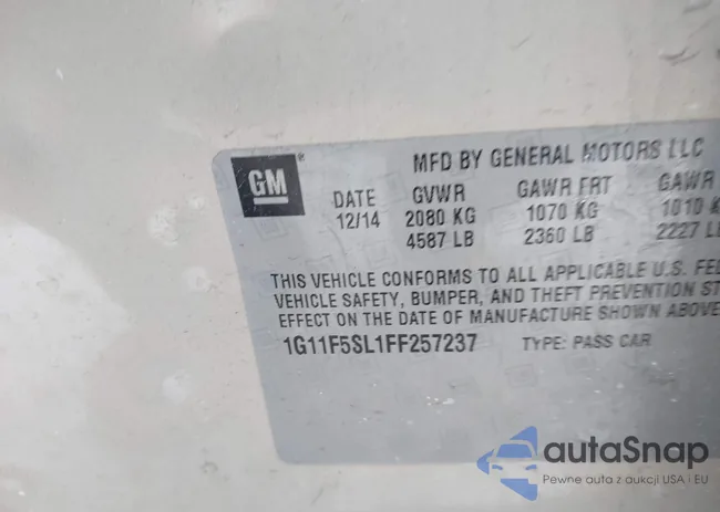 1G11F5SL1FF257237: 44204307