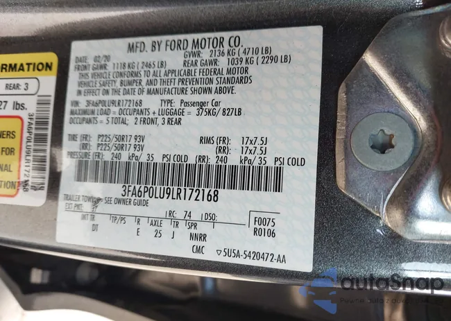 3FA6P0LU9LR172168: 44204328