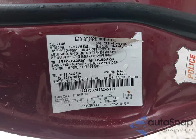 1FAFP53245A245164: 44204349