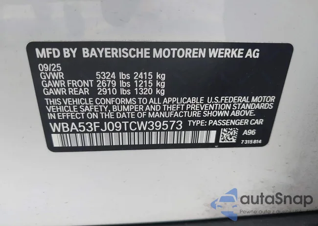 WBA53FJ09TCW39573: 44205451