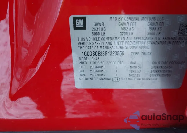 1GCGSCE33G1323556: 44205512