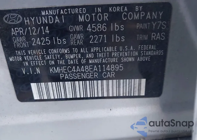 KMHEC4A48EA114895: 44205524