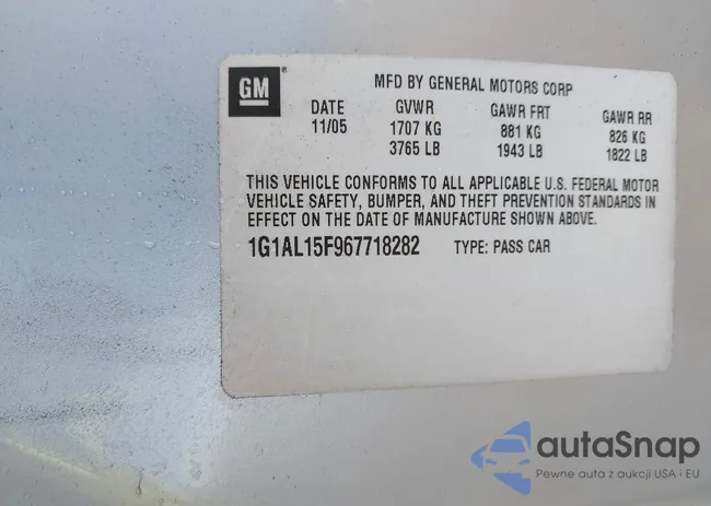 1G1AL15F967718282: 44205612