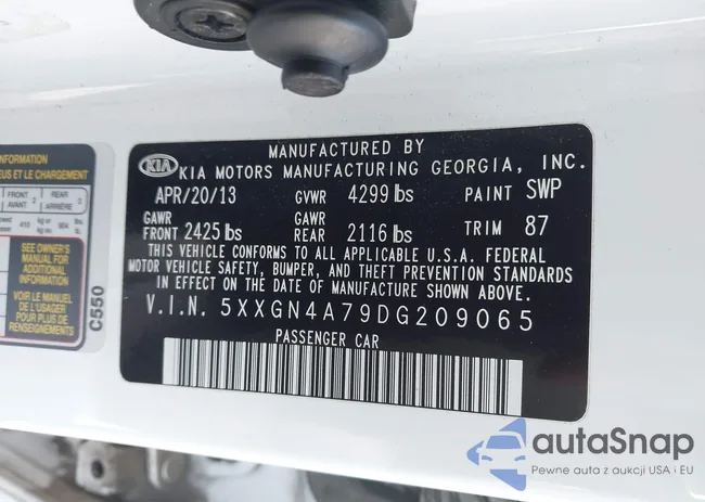 5XXGN4A79DG209065: 44205779