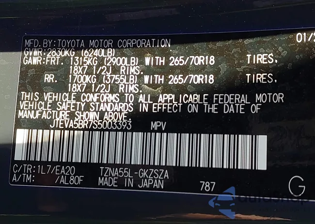 JTEVA5BR7S5003393: 44206471