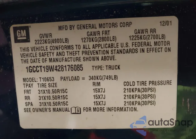 1GCCT19W428176085: 44206794