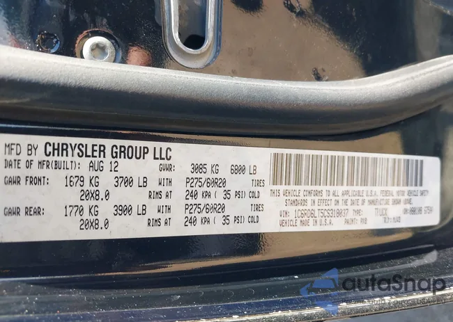 1C6RD6LT5CS318037: 44206865