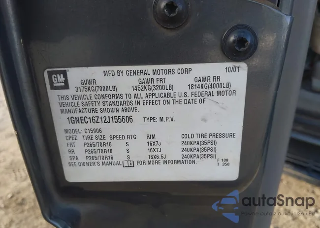 1GNEC16Z12J155606: 44206982