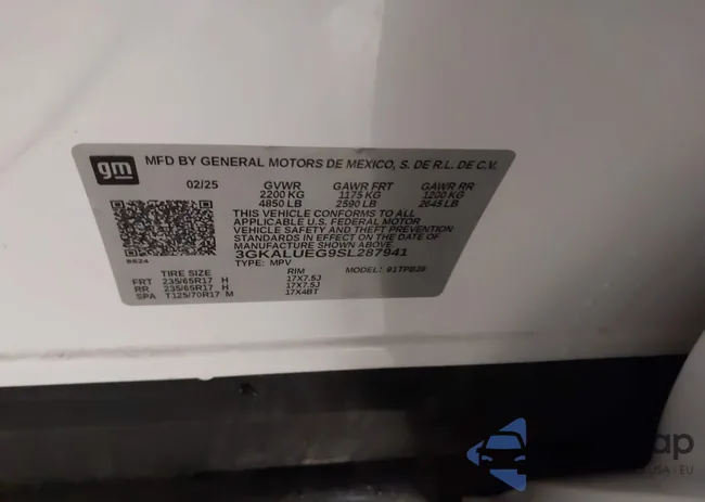 3GKALUEG9SL287941: 44206042