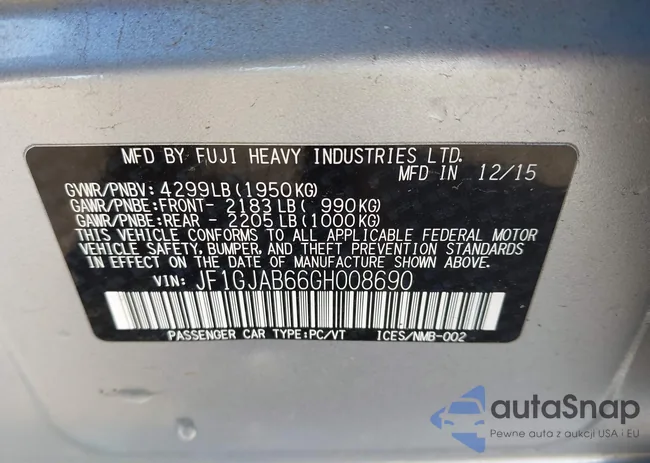JF1GJAB66GH008690: 44206078