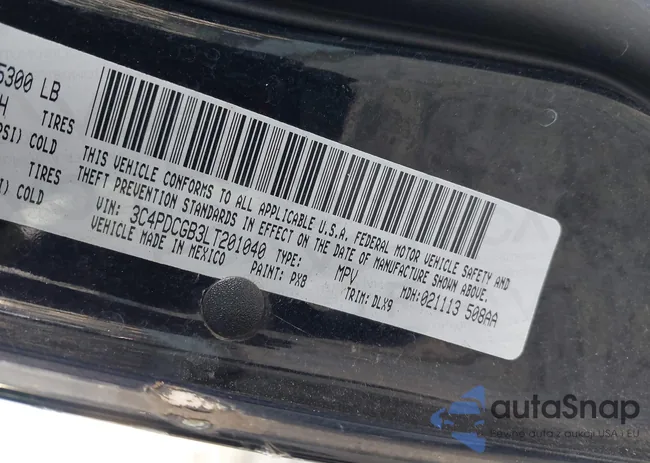 3C4PDCGB3LT201040: 44206090