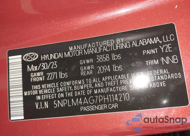 5NPLM4AG7PH114210: 44206282