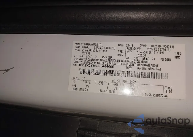 1FBZX2YM7JKA64665: 44207387