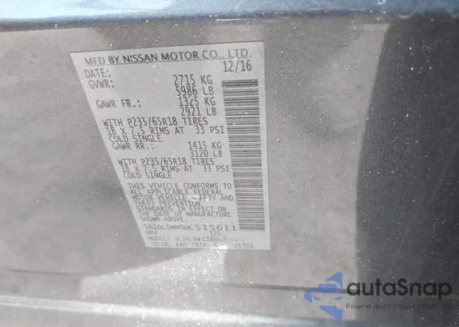 5N1DL0MM0HC515611: 44207399