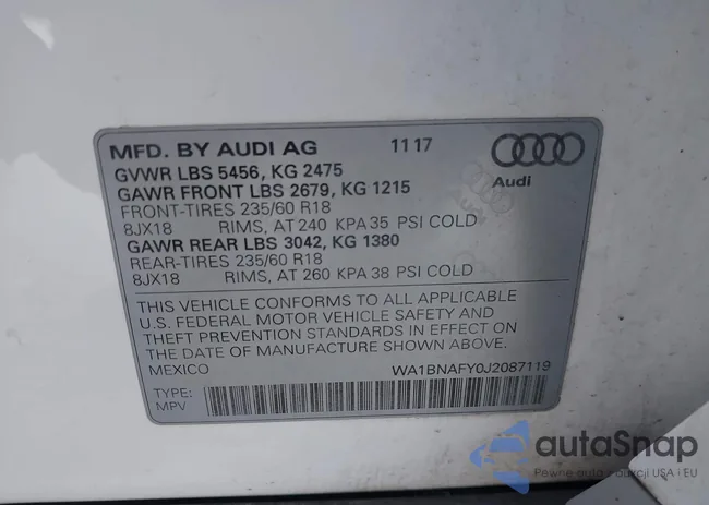 WA1BNAFY0J2087119: 44207515