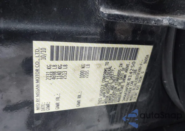 1N4AA5AP2BC814250: 44207539