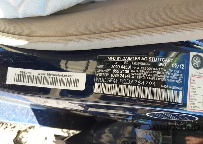 WDDGF4HB2DA784794: 44207679