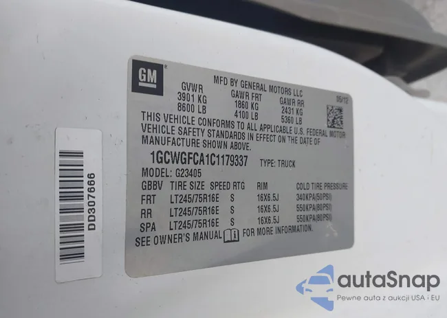 1GCWGFCA1C1179337: 44207737