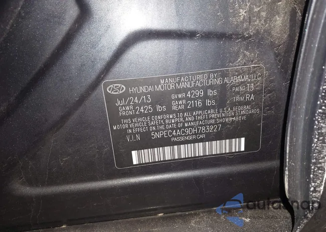 5NPEC4AC9DH783227: 44207835