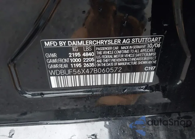 WDBUF56X47B060572: 44207054