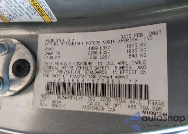 4A3AK64F87E063177: 44207182