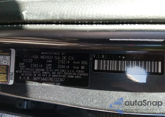 3KPF54AD7RE722347: 44207247