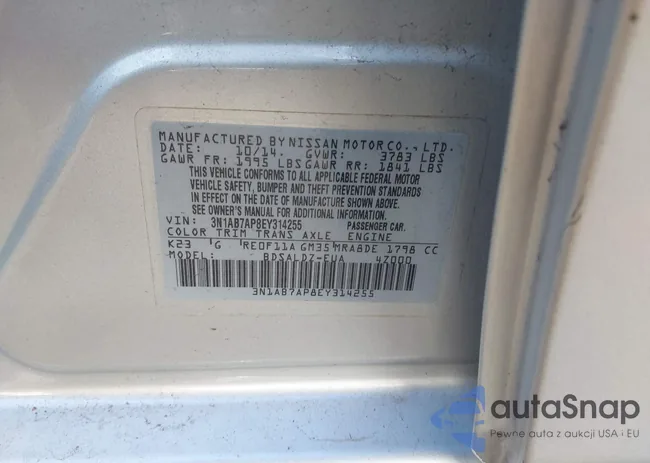 3N1AB7AP8EY314255: 44207256