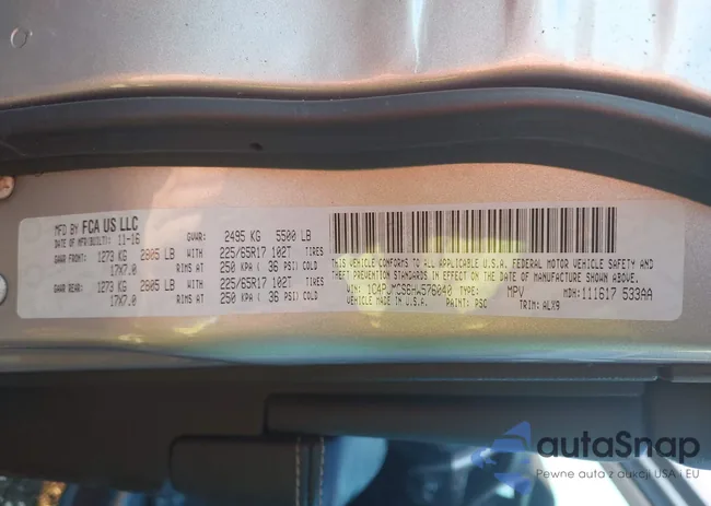 1C4PJMCS6HW576040: 44207292