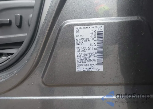 5N1DR2MN1HC686029: 44207307