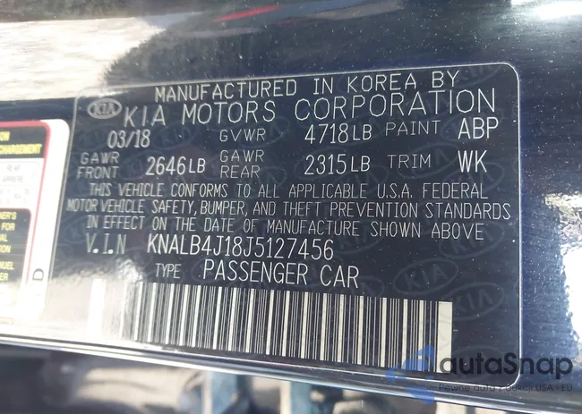 KNALB4J18J5127456: 44208415