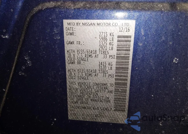 5N1DR2MM3HC645067: 44208495