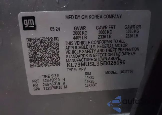 KL79MUSL3SB028096: 44208814