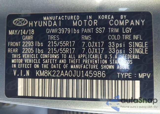 KM8K22AA0JU145986: 44207984