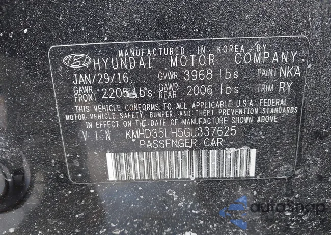 KMHD35LH5GU337625: 44208095