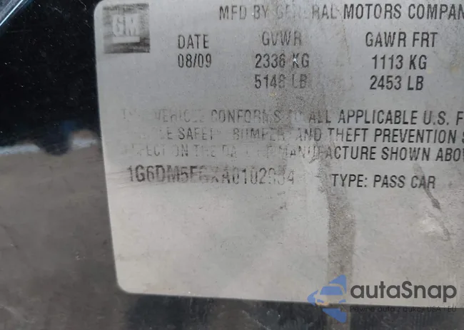 1G6DM5EGXA0102984: 44208142