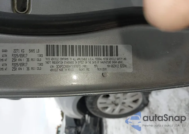 3C4PDCAB9HT697073: 44208157