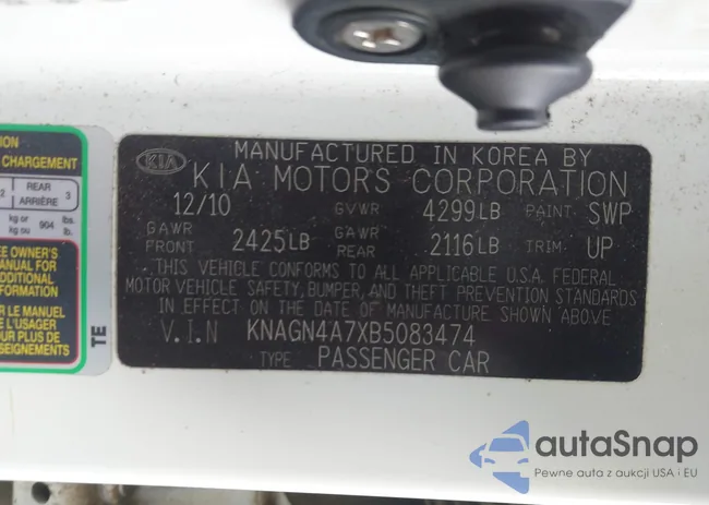 KNAGN4A7XB5083474: 44208211