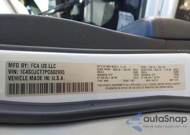 1C4SDJCT7PC602993: 44208327