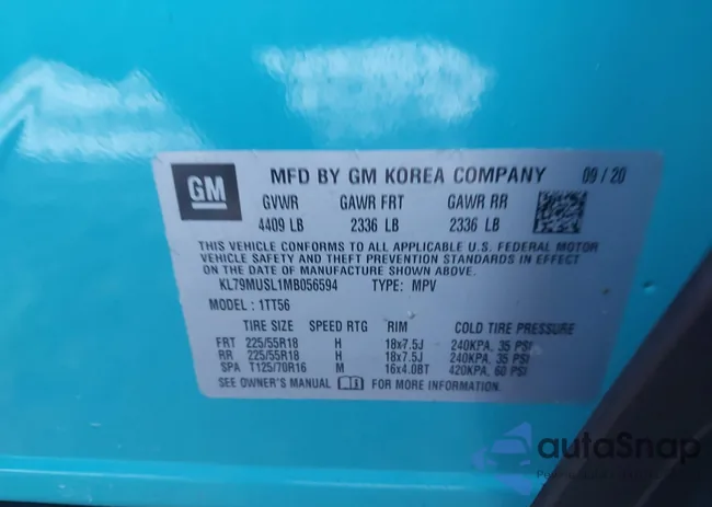 KL79MUSL1MB056594: 44209401