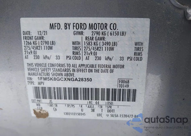 1FM5K8GCXNGA28350: 44209418