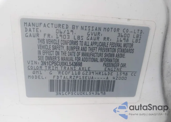 3N1CP5CU0KL543698: 44209424