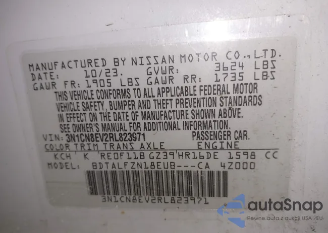 3N1CN8EV2RL823971: 44209447