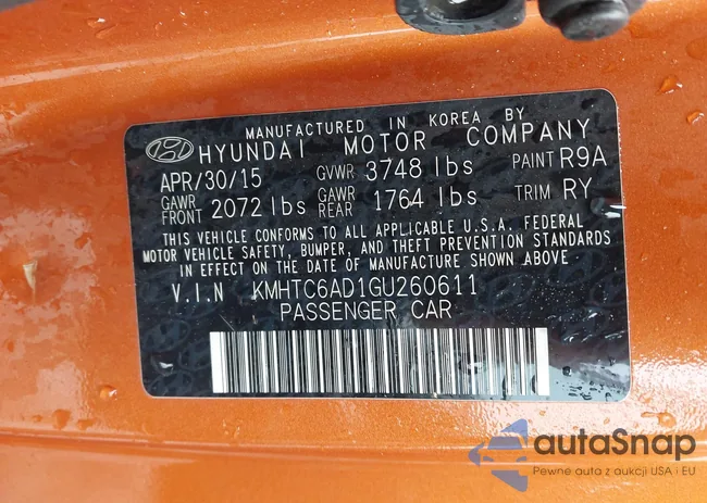 KMHTC6AD1GU260611: 44209502