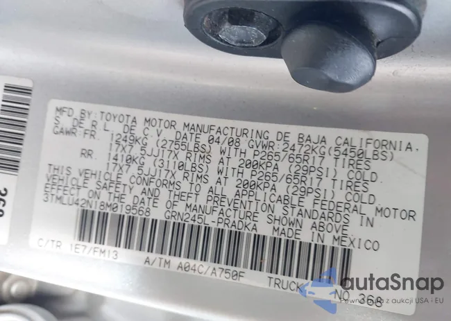 3TMLU42N18M019568: 44209527