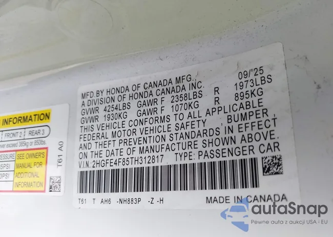 2HGFE4F85TH312817: 44209584