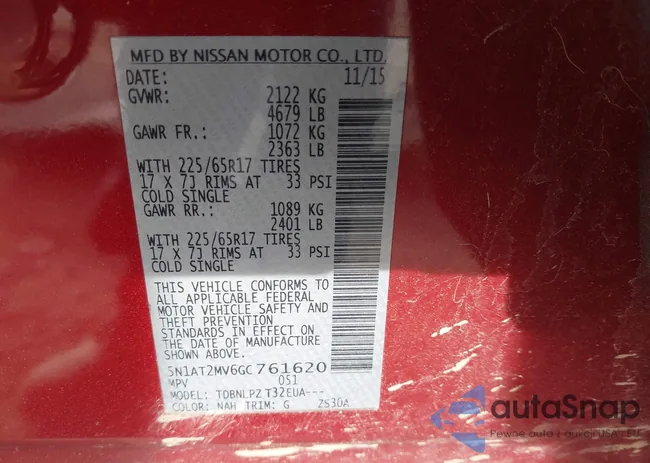 5N1AT2MV6GC761620: 44209687